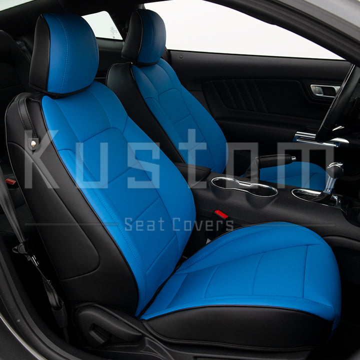 2015+ Ford Mustang Coupe Custom Leather Seat Covers