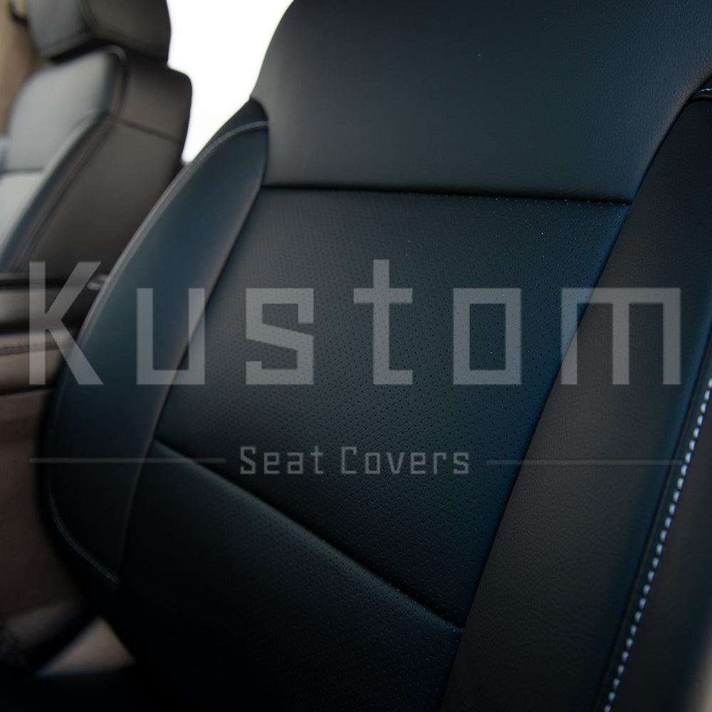 2014-18 Chevrolet Silverado Custom Leather Seat Covers