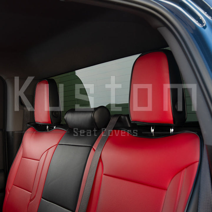 2019+ GMC Sierra Premium Custom Leather Seat Covers