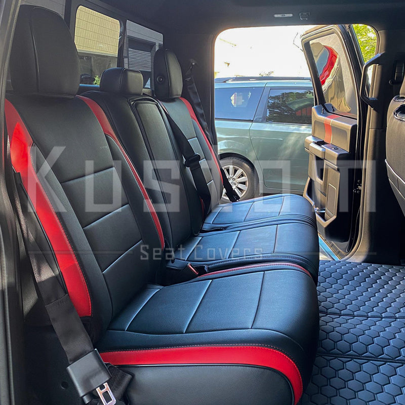 2015-20 Ford F-150 Raptor Custom Leather Seat Covers