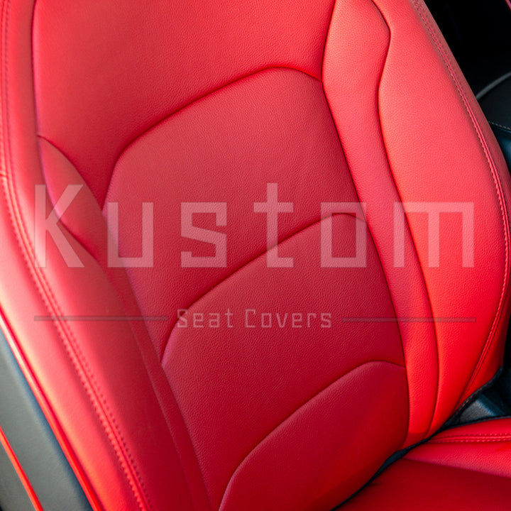 6th Gen Camaro Convertible Custom Leather Seat Covers