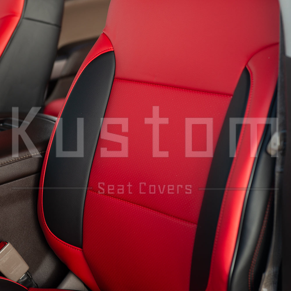 2014-18 Chevrolet Silverado Custom Leather Seat Covers