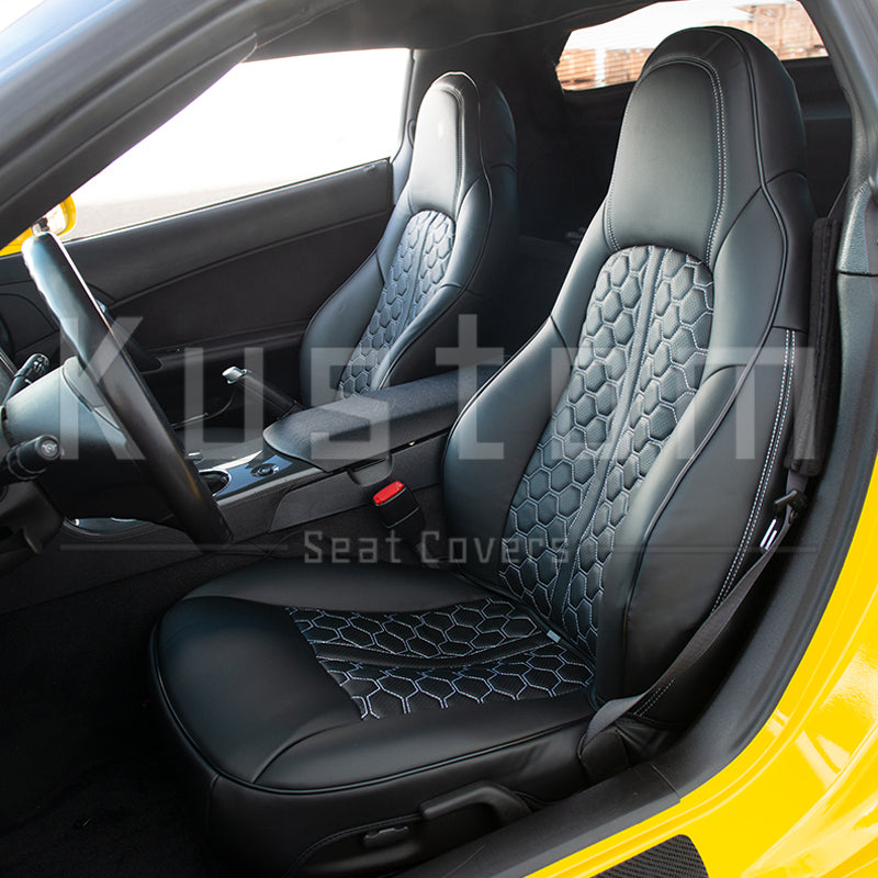 Corvette C6 Custom Leather Seat Covers