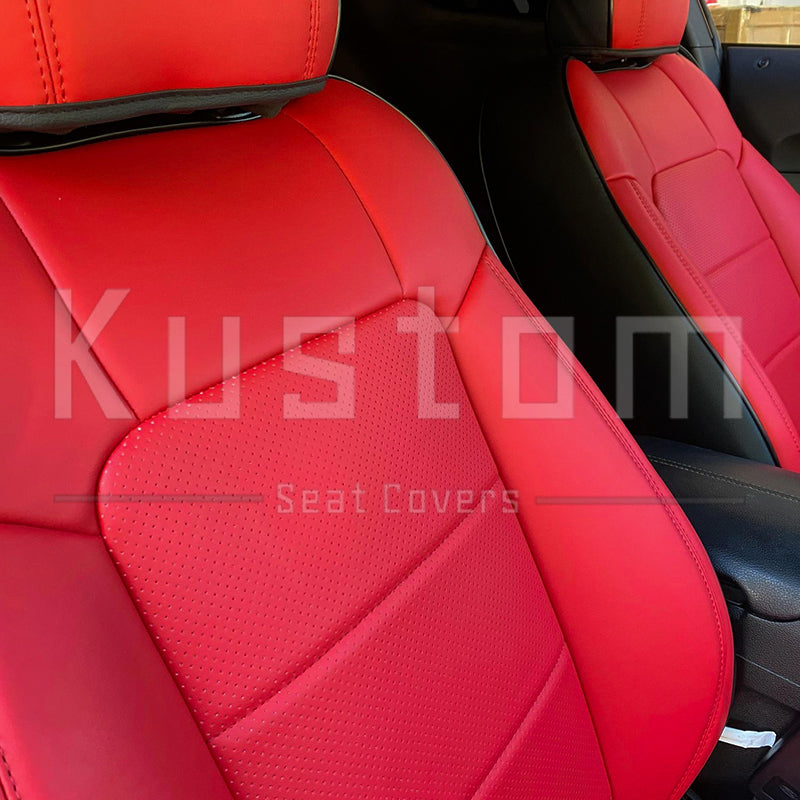 2015+ Ford Mustang Coupe Custom Leather Seat Covers