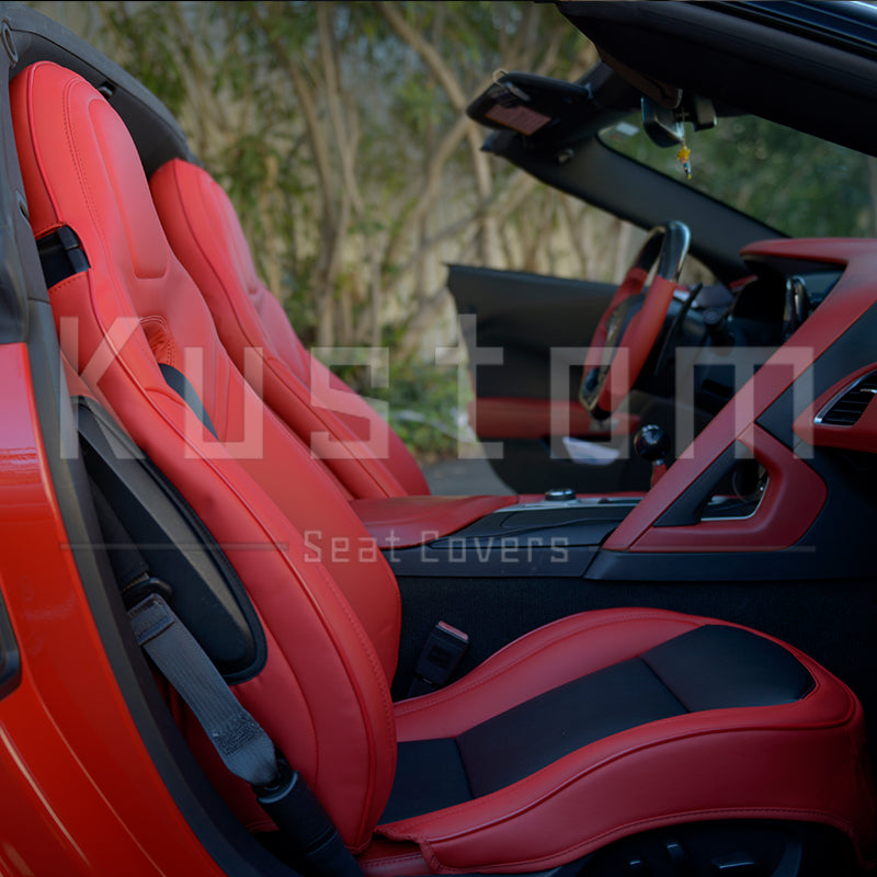 Corvette C7 Custom Leather Seat Covers