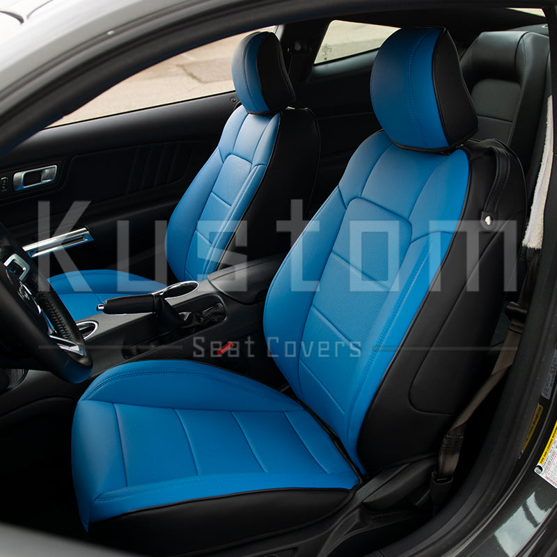 2015+ Ford Mustang Coupe Custom Leather Seat Covers