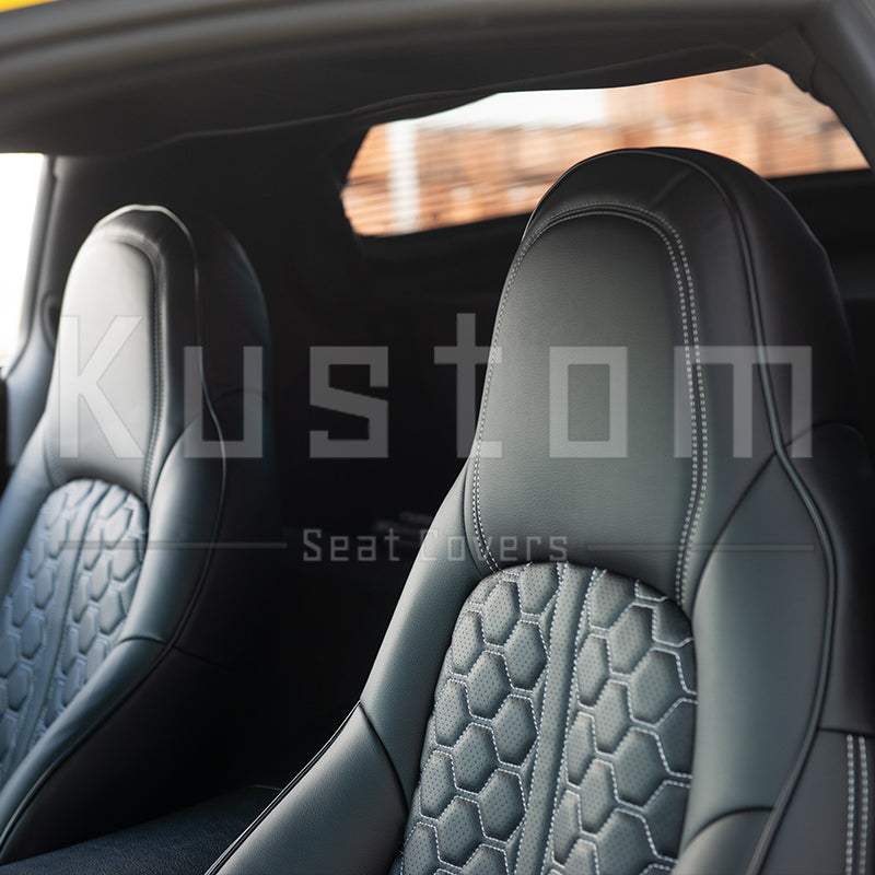 Corvette C6 Custom Leather Seat Covers