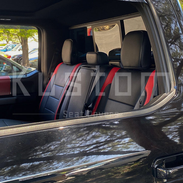 2015-20 Ford F-150 Raptor Custom Leather Seat Covers