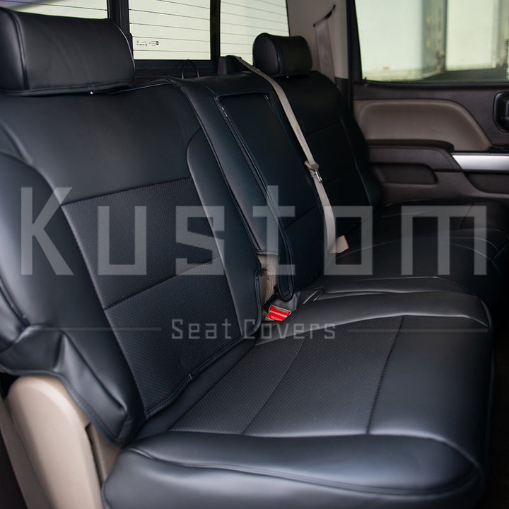 2014-18 GMC Sierra Custom Seat Covers (W/ Jump Seat)