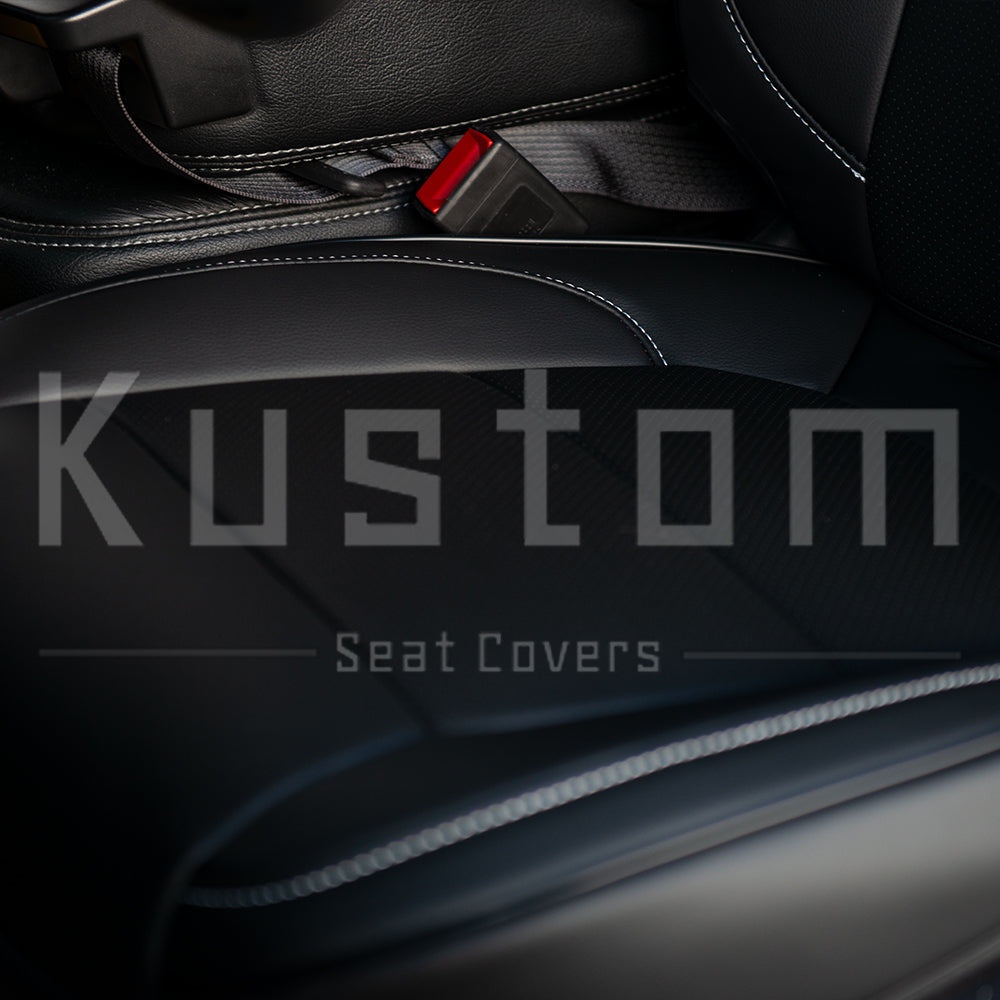 2019+ Chevrolet Silverado Premium Custom Leather Seat Covers