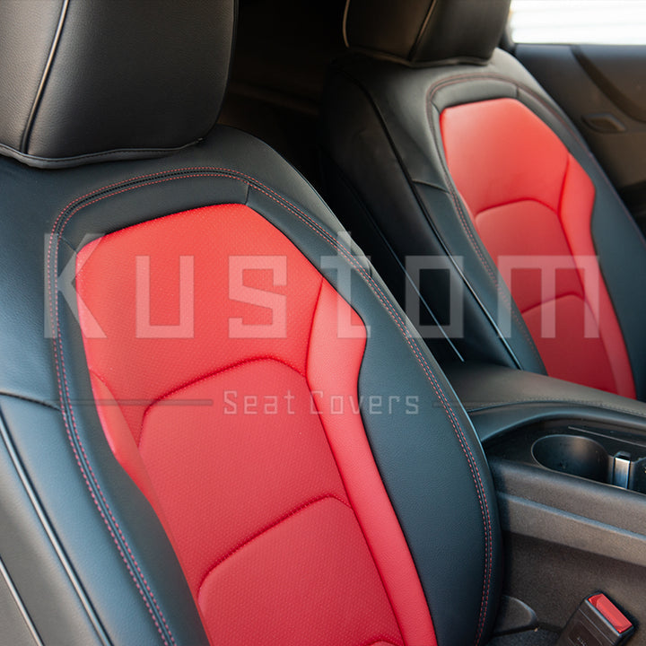 6th Gen Camaro Convertible Custom Leather Seat Covers