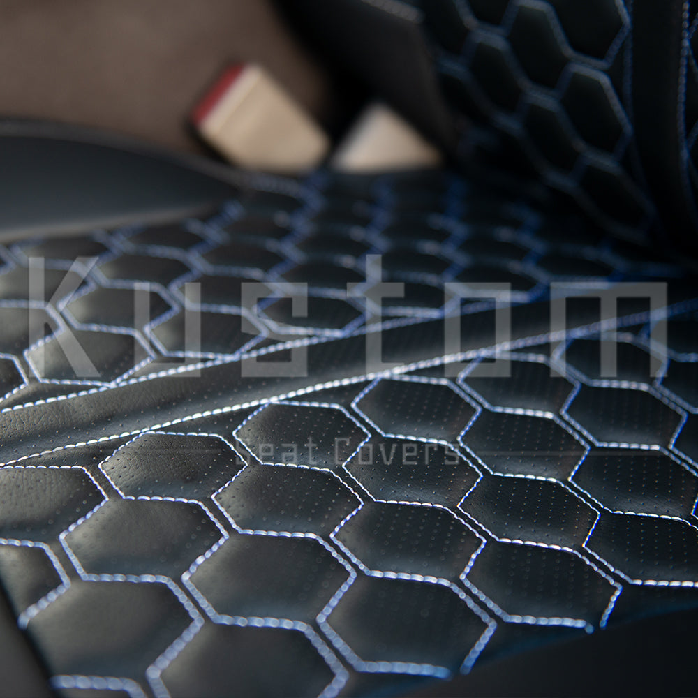 2014-18 Chevrolet Silverado Custom Leather Seat Covers