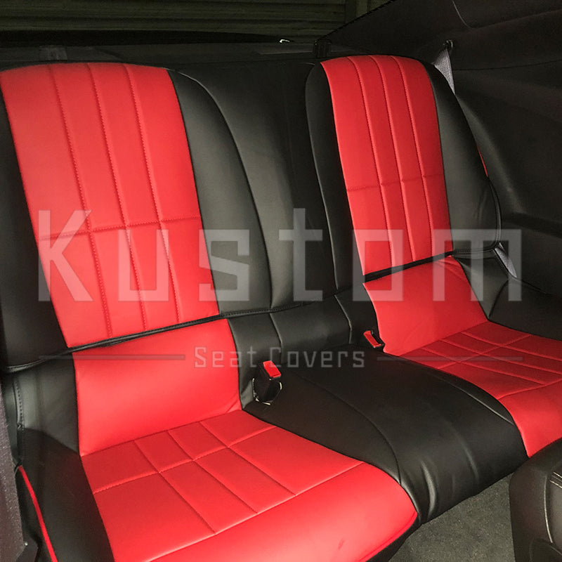 5th Gen Camaro Coupe Custom Leather Seat Covers