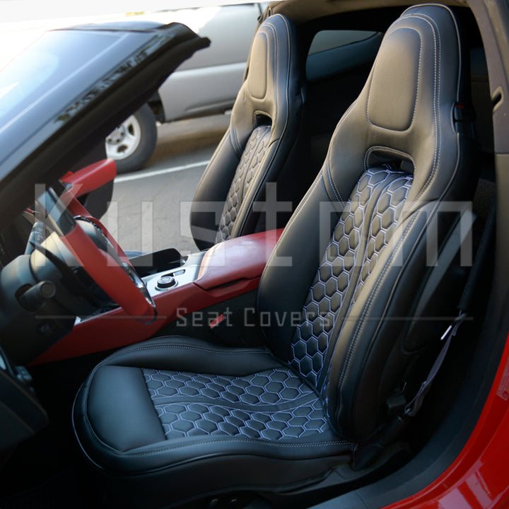 Corvette C7 Custom Leather Seat Covers