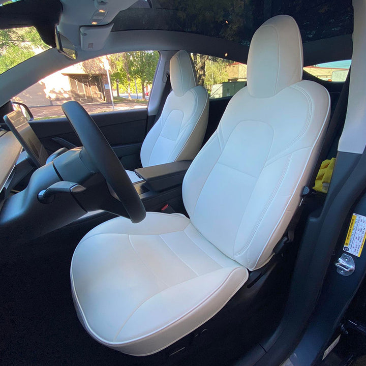 2019-23 Tesla Model Y Custom Premium Leather Seat Covers