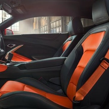 6th Gen Camaro Coupe Custom Leather Seat Covers