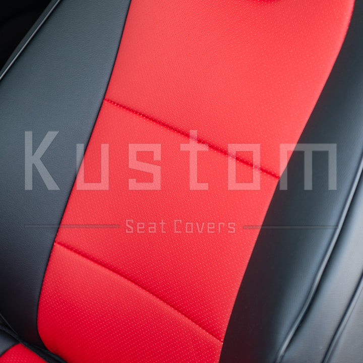 5th Gen Camaro Coupe Custom Leather Seat Covers