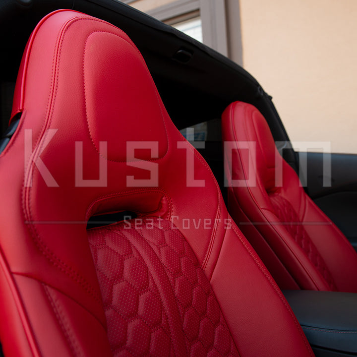 Corvette C7 Custom Leather Seat Covers