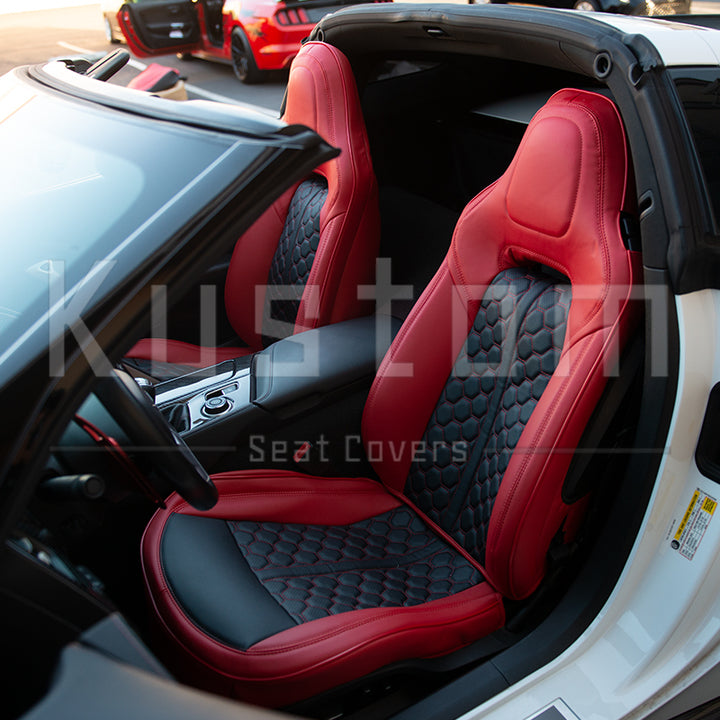 Corvette C7 Custom Leather Seat Covers