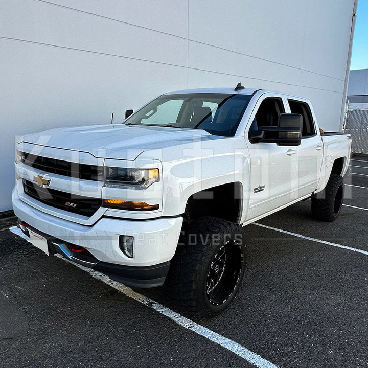 2014-18 Chevrolet Silverado Custom Leather Seat Covers