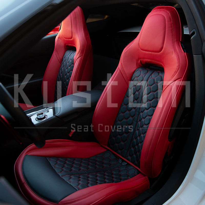 Corvette C7 Custom Leather Seat Covers