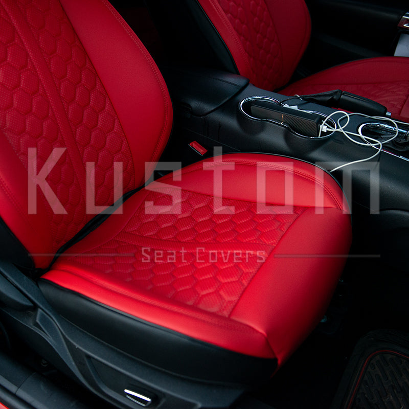 2015+ Ford Mustang Coupe Custom Leather Seat Covers