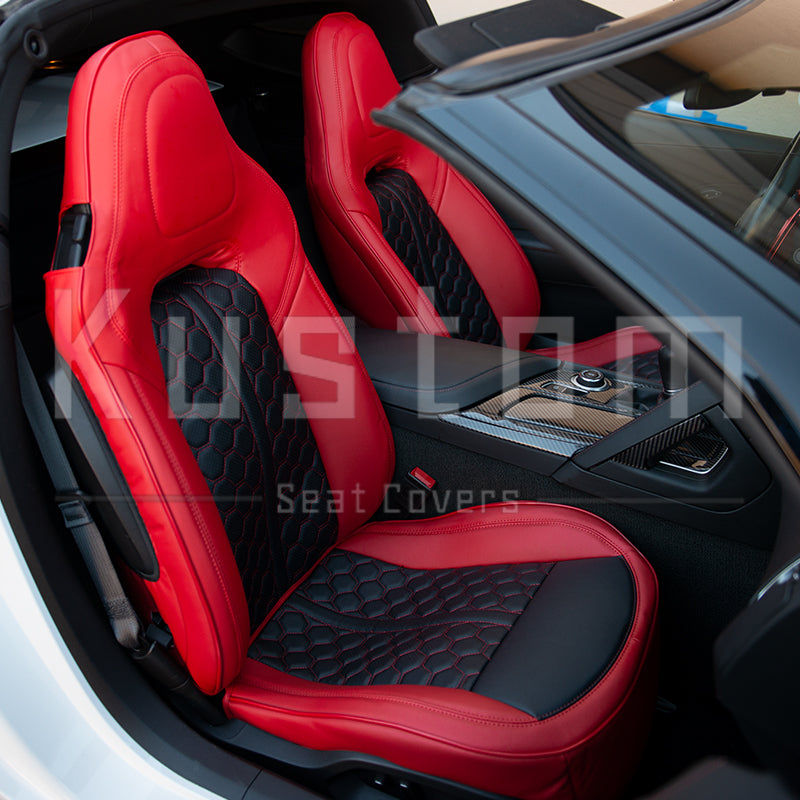 Corvette C7 Custom Leather Seat Covers