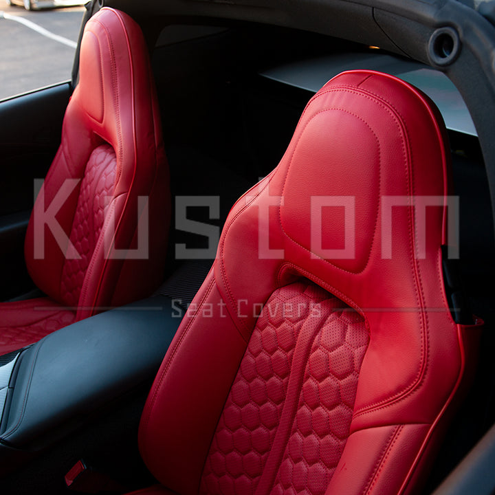 Corvette C7 Custom Leather Seat Covers