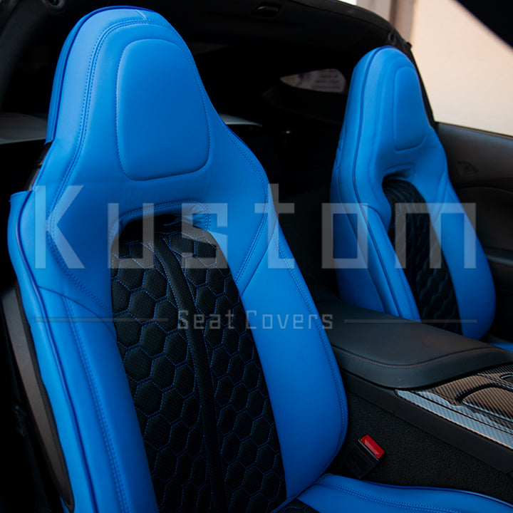 Corvette C7 Custom Leather Seat Covers