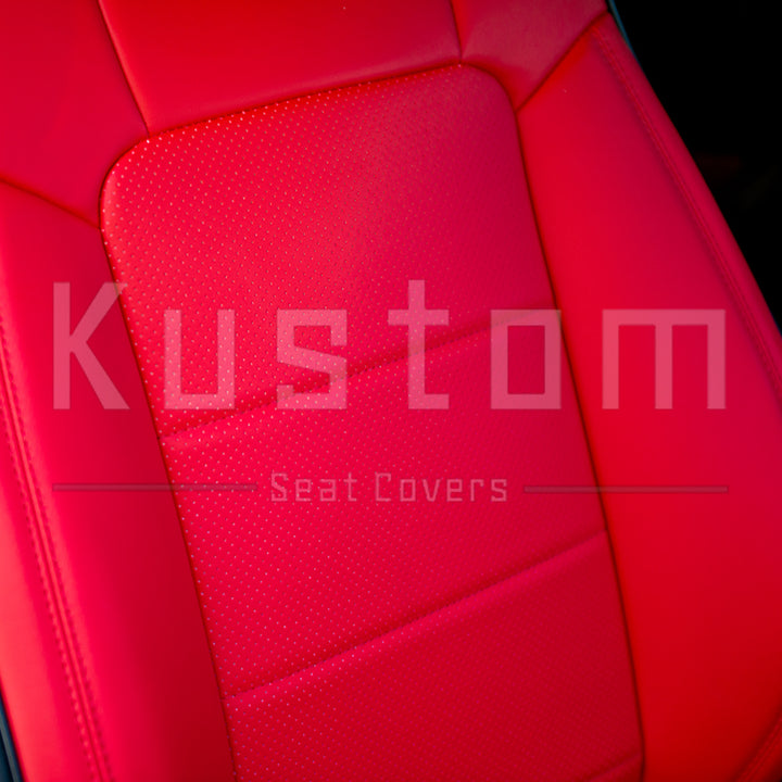 2015+ Ford Mustang Coupe Custom Leather Seat Covers