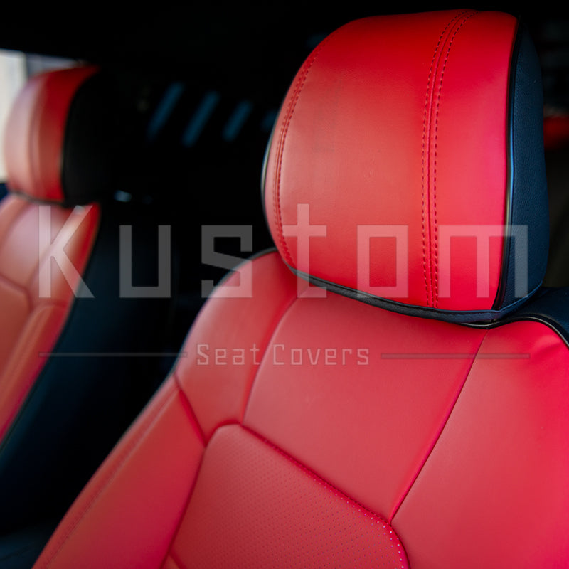 2015+ Ford Mustang Coupe Custom Leather Seat Covers