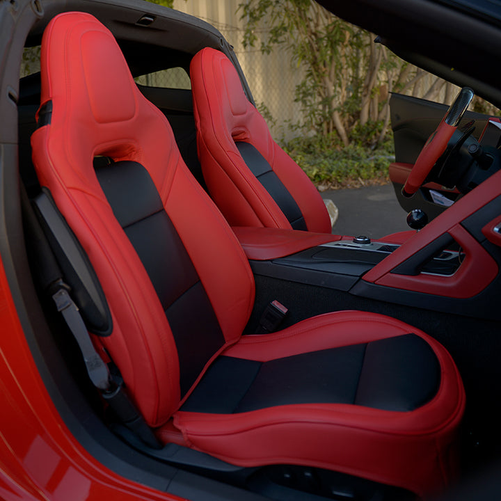 Corvette C7 Custom Leather Seat Covers