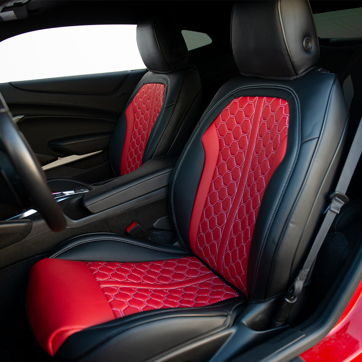 6th Gen Camaro Convertible Custom Leather Seat Covers