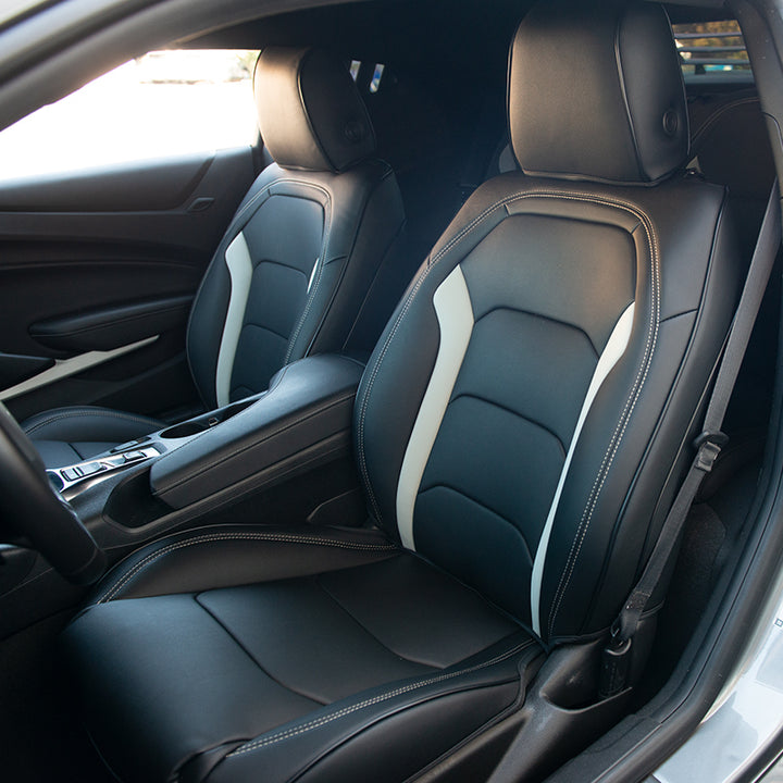 6th Gen Camaro Coupe Custom Leather Seat Covers