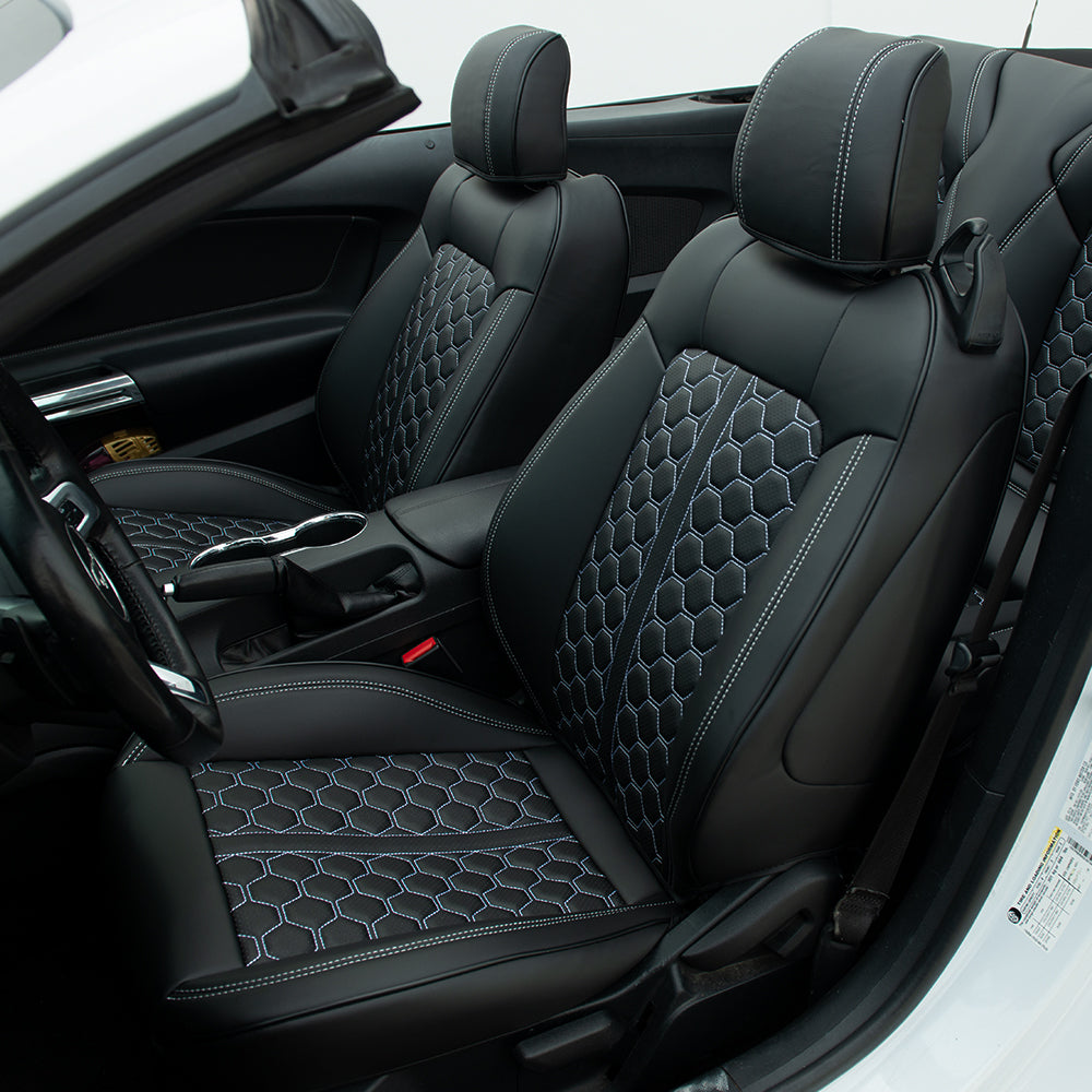 2015+ Ford Mustang Convertible Custom Seat Covers