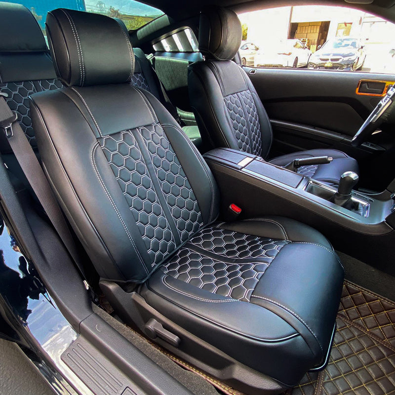 Custom leather seat covers best sale