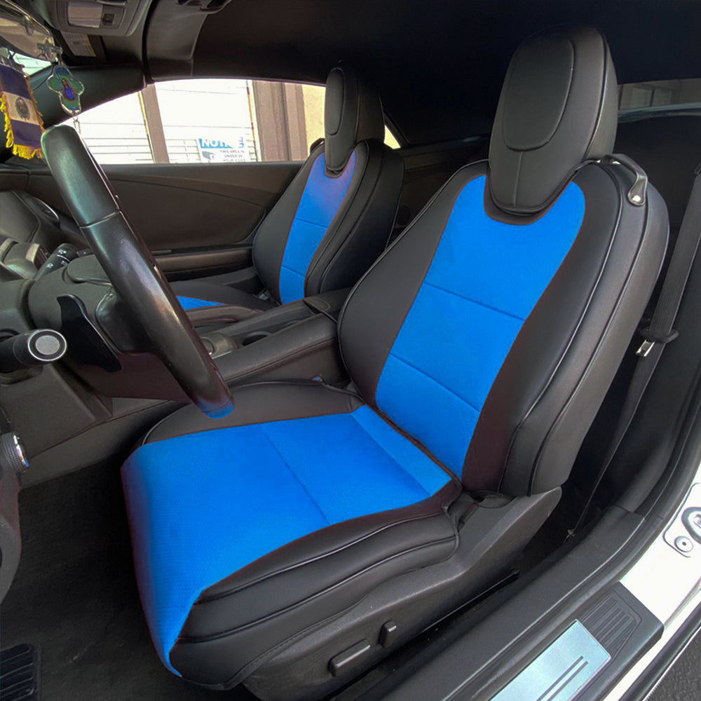 5th Gen Camaro Coupe Custom Leather Seat Covers